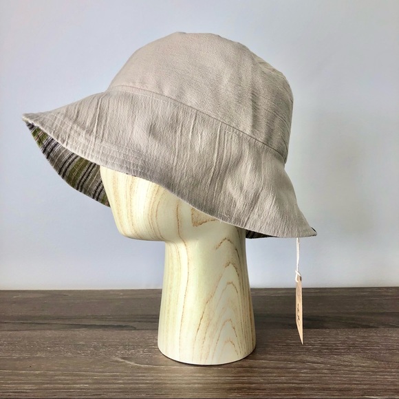 💙 2/$50 ♻️Scrap Bucket Hat | Reversible | Upcycled - Picture 6 of 8